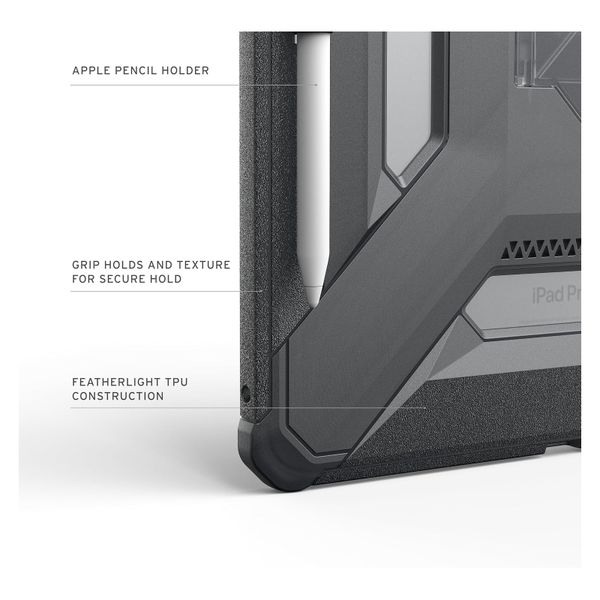 UAG Scout Klapphülle Apple iPad Pro 13 (2025) M5 / (2024) M4 - Ash