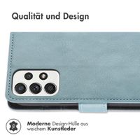 imoshion Luxuriöse Klapphülle Samsung Galaxy A53 - Hellblau