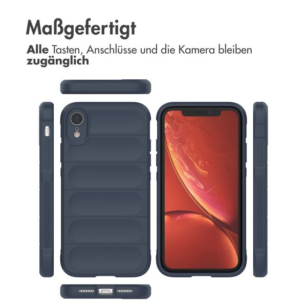 imoshion EasyGrip Back Cover für das Apple iPhone Xr - Dunkelblau