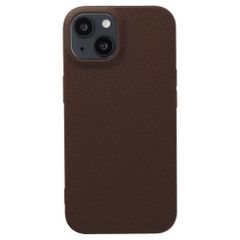 imoshion Texture Backcover Apple iPhone 14 / 13 - Dunkelbraun