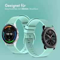 imoshion Sport-Silikonarmband mit Schnalle - Universelle 22 mm Anschluss - Mintgrün