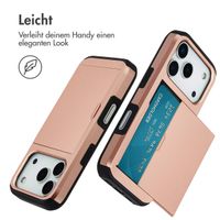 imoshion Backcover mit Kartenfach Apple iPhone 17 Pro - Rosé gold