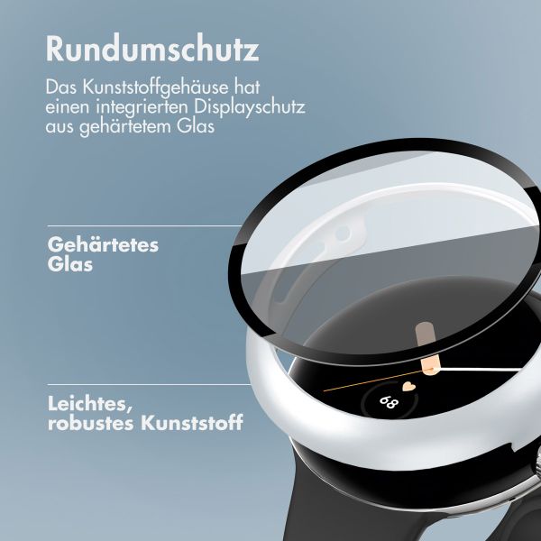 imoshion Full Cover Hard Case Google Pixel Watch / Watch 2 / Watch 3 / Watch 4 (41 mm) - Silber