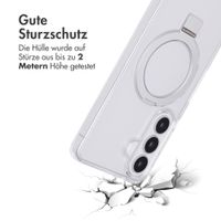 Accezz Ring Stand Backcover mit MagSafe Samsung Galaxy S26 - Transparent