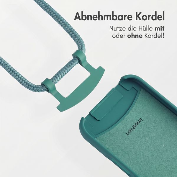 imoshion Color Backcover mit abnehmbarem Handykette und MagSafe Samsung Galaxy S26 Ultra - Dark Green