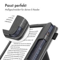 imoshion Klapphülle Sleepcover mit strap und stand Kobo Libra H2O - Schwarz
