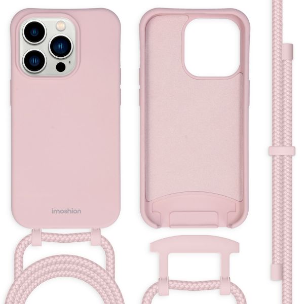 imoshion Color Backcover mit abtrennbarem Band für das iPhone 14 Pro - Rosa