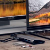 Satechi USB-C Multimedia Adapter | Multiport-Adapter für Laptops - Space Grau