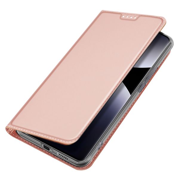 Dux Ducis Slim TPU Klapphülle Xiaomi Redmi Note 14 Pro (4G) - Rosé gold