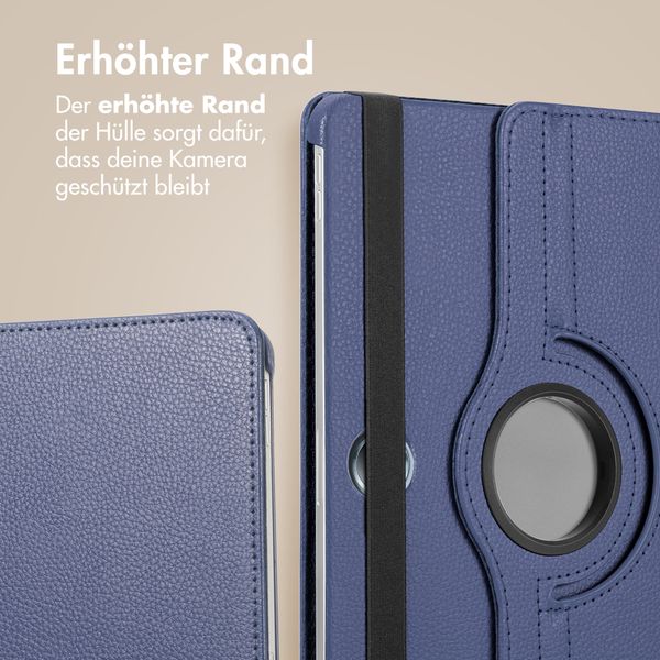 imoshion 360° drehbare Klapphülle OnePlus Pad Lite - Dunkelblau
