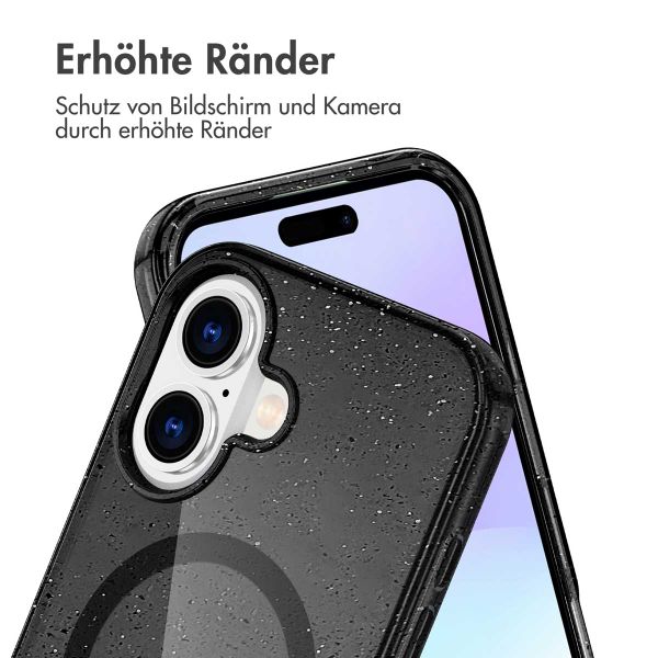 imoshion Sparkle Back Cover mit MagSafe Apple iPhone 17 - Schwarz