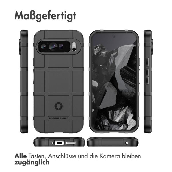imoshion Rugged Shield Backcover Google Pixel 9 Pro XL - Schwarz