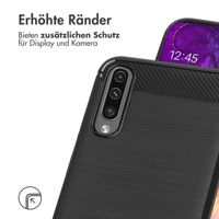 imoshion Brushed Back Cover für das Samsung Galaxy A50 / A30s - Schwarz