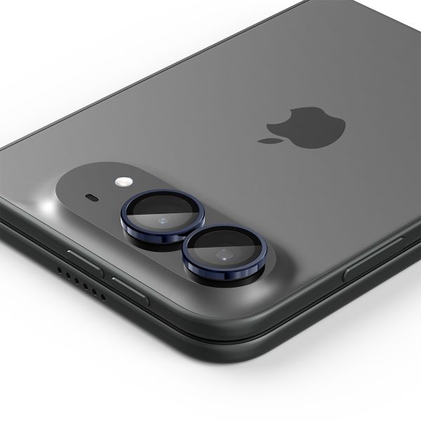 Spigen Optik Pro EZ Fit Lens Protector 2er-Pack Apple iPhone Duo - Black