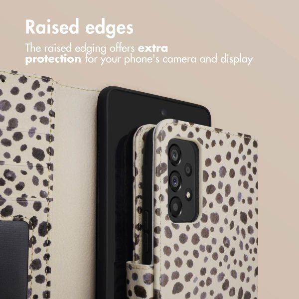 imoshion Design Klapphülle Samsung Galaxy A53 - Black And White Dots