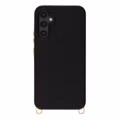 Selencia Rivièra Backcover mit MagSafe mit abnehmbaren Haken Samsung Galaxy A34 (5G) - Velvet Black