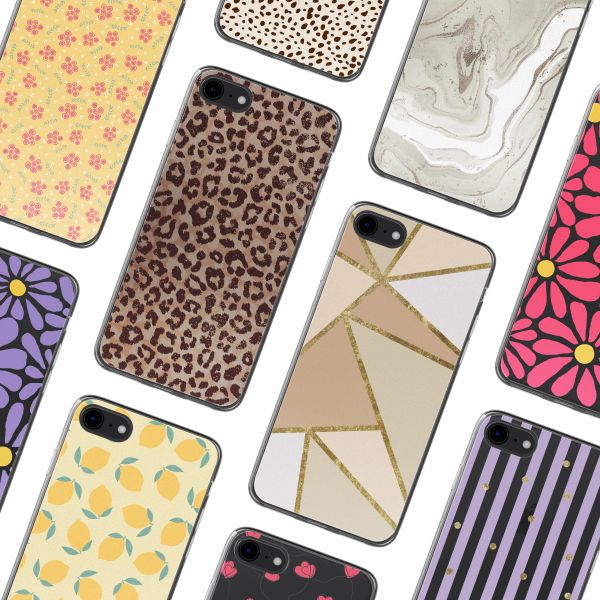 imoshion  Design Hülle für das iPhone SE (2022 / 2020) / 8 / 7 - Leopard Mood