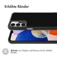 imoshion Rugged Hybrid Carbon Case für das Samsung Galaxy A25 (5G) - Black / Carbon