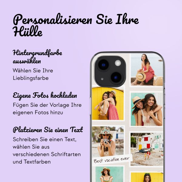 Personalisierte Hülle mit Filmrolle N°3 iPhone 12 (Pro) - Transparent