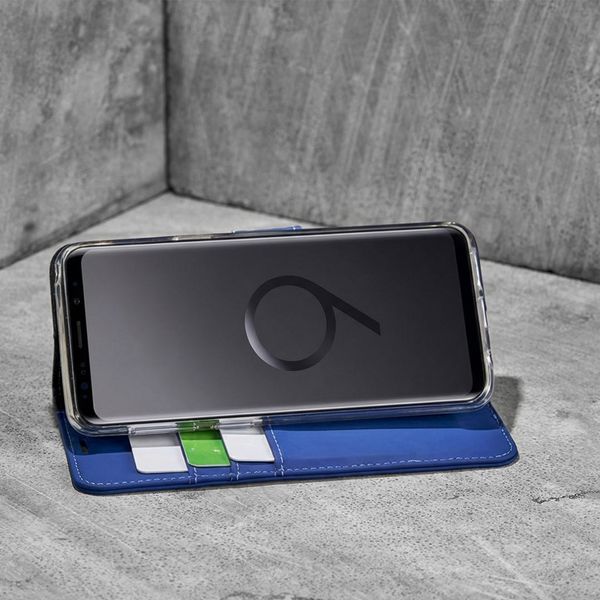 Accezz Wallet TPU Klapphülle Apple iPhone Xs Max - Blau