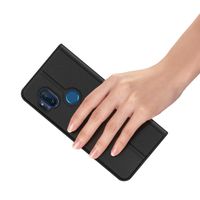 Dux Ducis Slim TPU Klapphülle Schwarz für das Motorola One Hyper