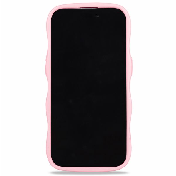 Holdit Wavy Case Apple iPhone 14 Pro - Rosa