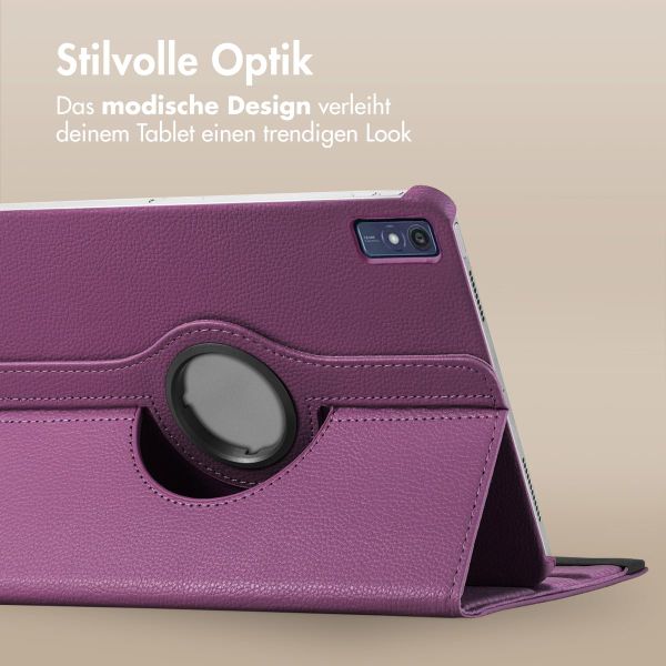 imoshion 360° drehbare Klapphülle Lenovo Tab P12 - Violett