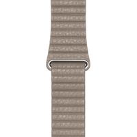 Apple ﻿Lederarmband M für das Apple Watch Series 1-10 / SE / Ultra (2) - 42/44/45/46/49 mm - Stone