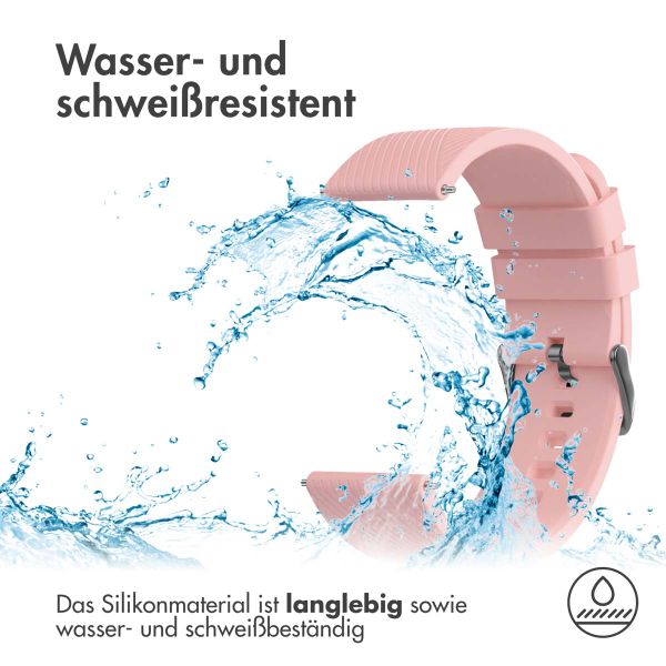 imoshion Silikonarmband - 20-mm-Universalanschluss - Rosa