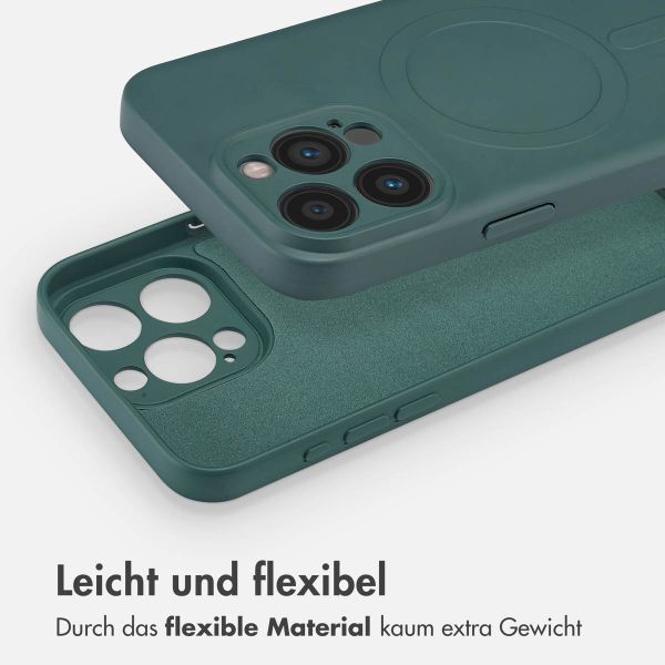 imoshion Color Back Cover mit MagSafe Apple iPhone 15 Pro Max - Dunkelgrün
