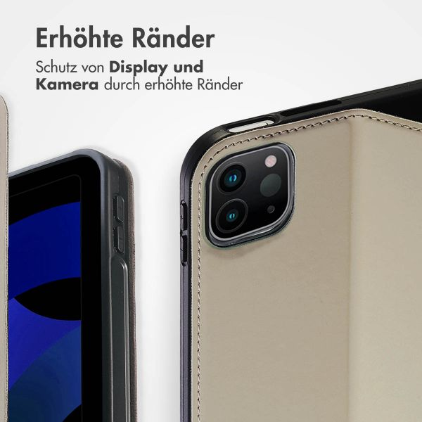 Accezz Classic Klapphülle Apple iPad Pro 11 (2018/2020/2021/2022) / Air 5 (2022) / Air 4 (2020) - Greige