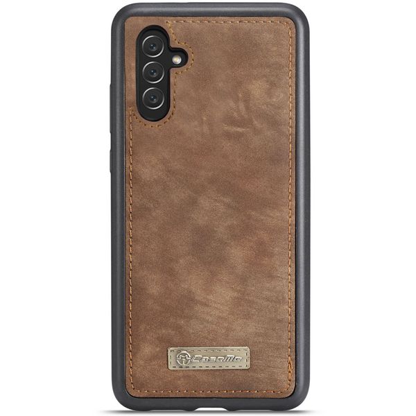 CaseMe Luxuriöse 2-in-1-Portemonnaie-Klapphülle Leder für das Samsung Galaxy A13 (5G) / A04s - Braun