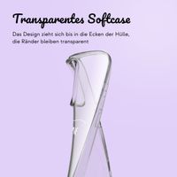 Personalisierte Hülle mit elegantem Herz iPhone 13 - Transparent