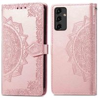 imoshion Mandala Klapphülle für das Samsung Galaxy A14 (5G/4G) - Rose Gold