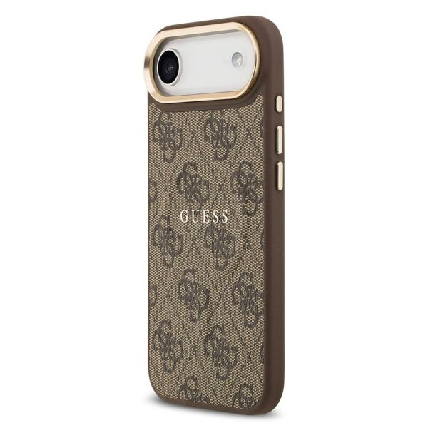 Guess Classic 4G Logo Backcover MagSafe Apple iPhone Air - Braun