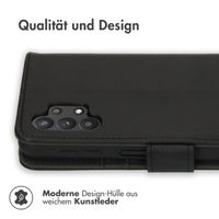 imoshion Luxuriöse Klapphülle Samsung Galaxy A32 (5G) - Schwarz