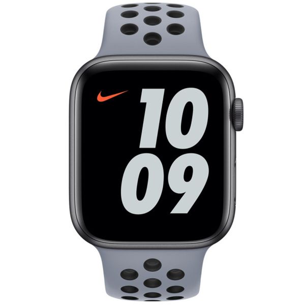 Apple Sport Band für die Apple Watch Series 1-9 / SE - 38/40/41 mm / Series 10 - 42 mm - Obsidian Mist/Black