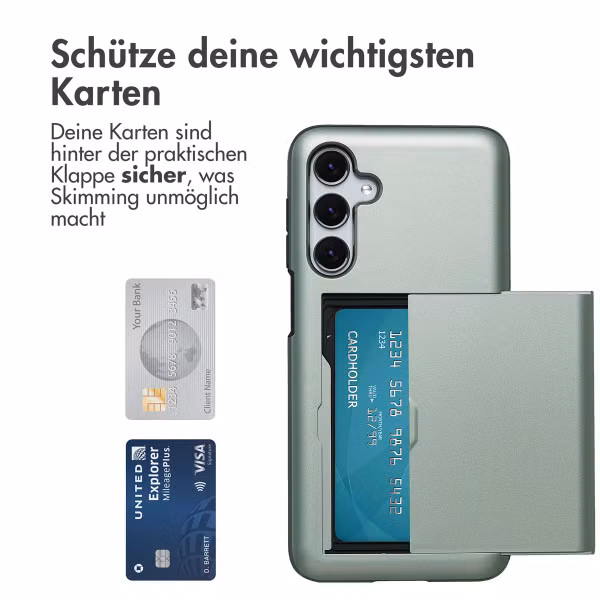 imoshion Backcover mit Kartenfach Samsung Galaxy A16 - Grün