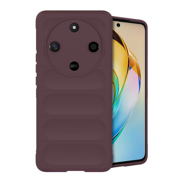 imoshion EasyGrip Back Cover für das Honor Magic 6 Lite - Aubergine