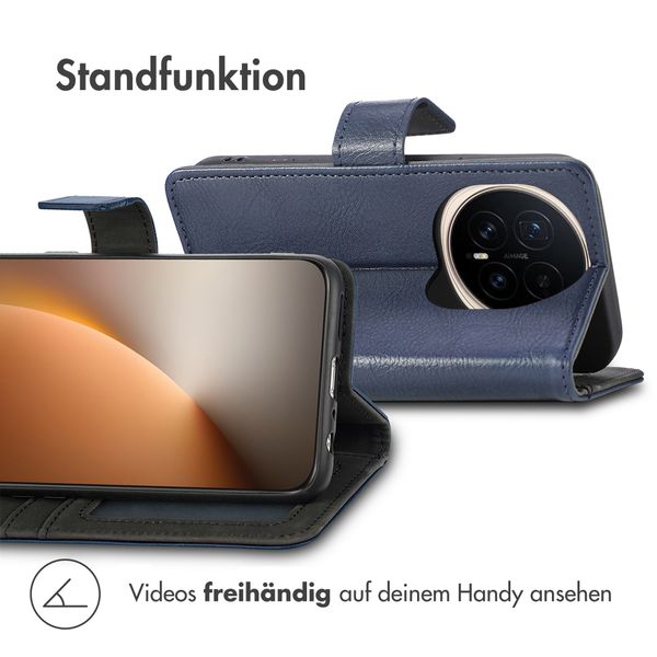 imoshion Luxuriöse Klapphülle Honor Magic8 Pro - Dunkelblau