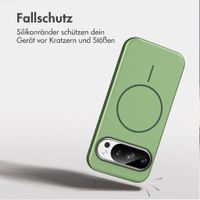 imoshion Color Backcover mit Thin MagSafe Ring Google Pixel 11 / 11 Pro / 10 / 10 Pro - Dunkelgrün