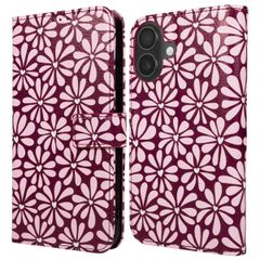 imoshion Design Klapphülle Apple iPhone 16 - Bloom Love Blush