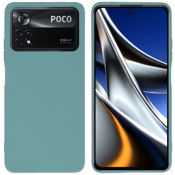 imoshion Color TPU Hülle für das Xiaomi Poco X4 Pro 5G - Dunkelgrün