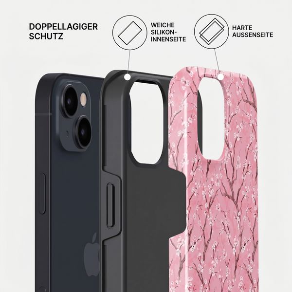 Burga Tough Back Cover MagSafe Apple iPhone 15 - Sakura