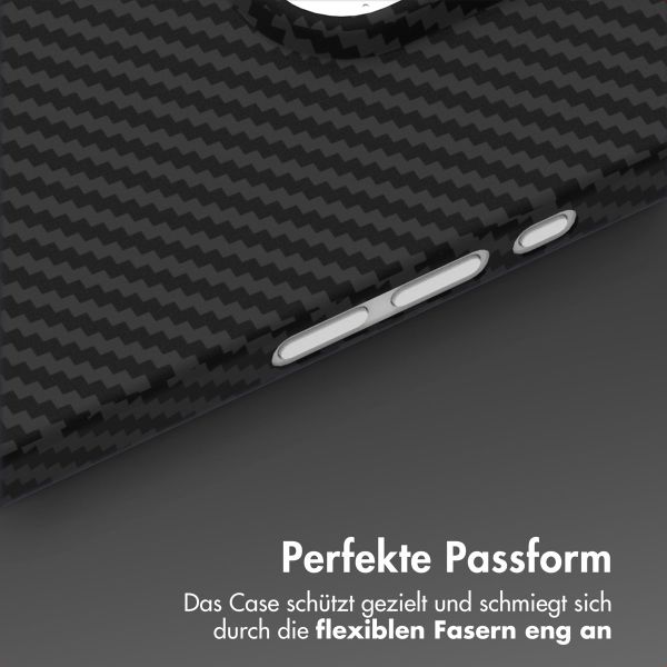 Accezz MagSafe Kevlar Hülle Apple iPhone 15 Pro - Schwarz