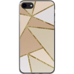 imoshion  Design Hülle für das iPhone SE (2022 / 2020) / 8 / 7 - Graphic Beige