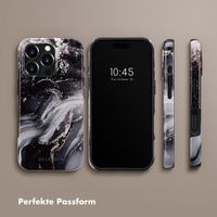 Selencia Vivid Rückabdeckung mit MagSafe Apple iPhone 16 Pro - Chic Marble Black
