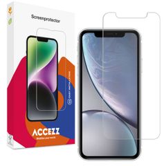 Accezz Screen Protector aus gehärtetem Glas für das Apple iPhone 12 (Pro) / 11 / Xr