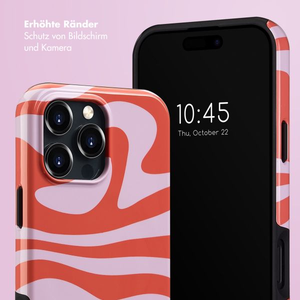 Selencia Vivid Rückabdeckung mit MagSafe Apple iPhone 16 Pro Max - Dream Swirl Pink