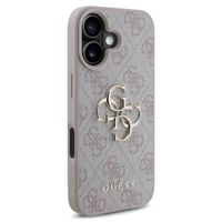 Guess 4G Metal Logo Back Cover Apple iPhone 16 - Rosa
